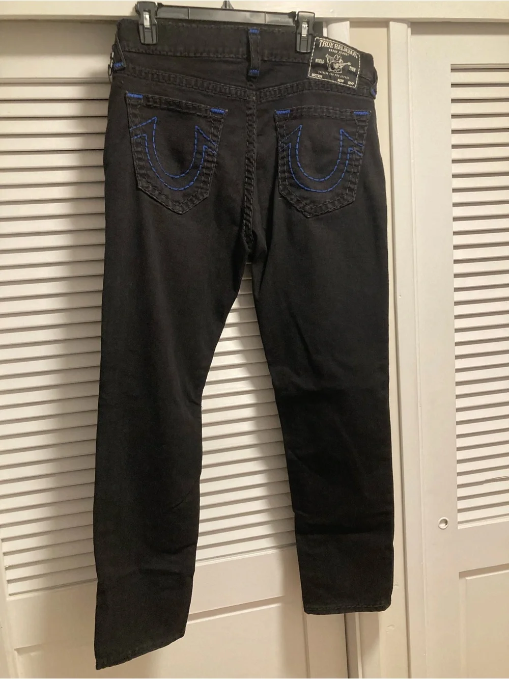 TRUE RELIGION🔹Blue Stitching ‘Rocco’ Relaxed Skinny